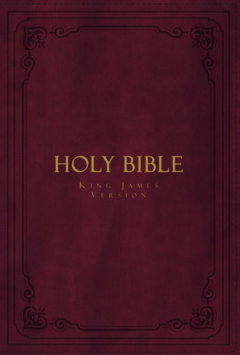 The Bible NKJV - Wine Red Color