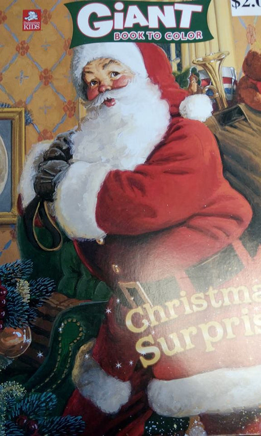 Christmas Surprise Giant Book to Color