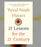 21 Lessons For The 21th Century
