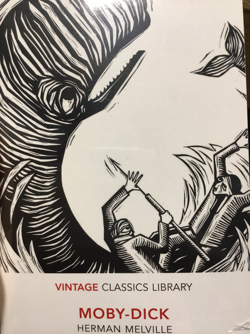 Moby Dick Vintage Classic Library